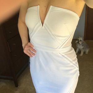 bebe cocktail dress with tag still on